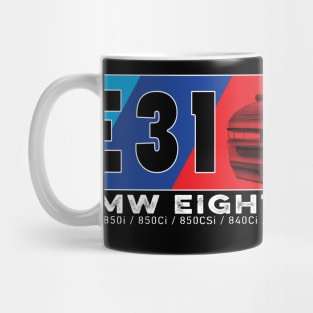 E31 BMW Eight Series Mug